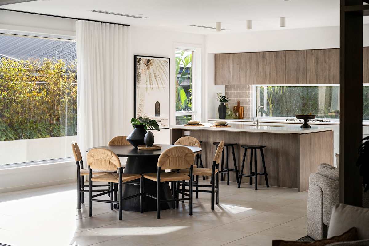 Ashford 30 house design dining in coastal style