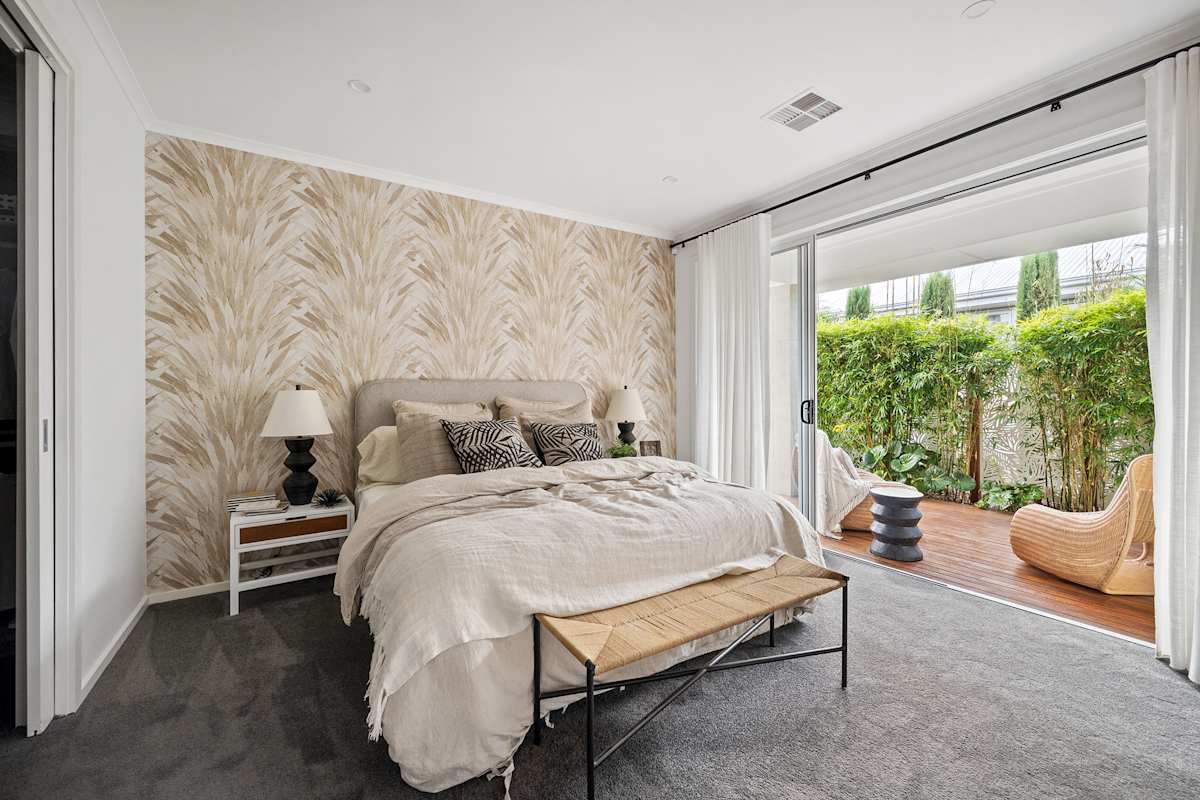 Ashford 30 house design main bedroom in coastal style