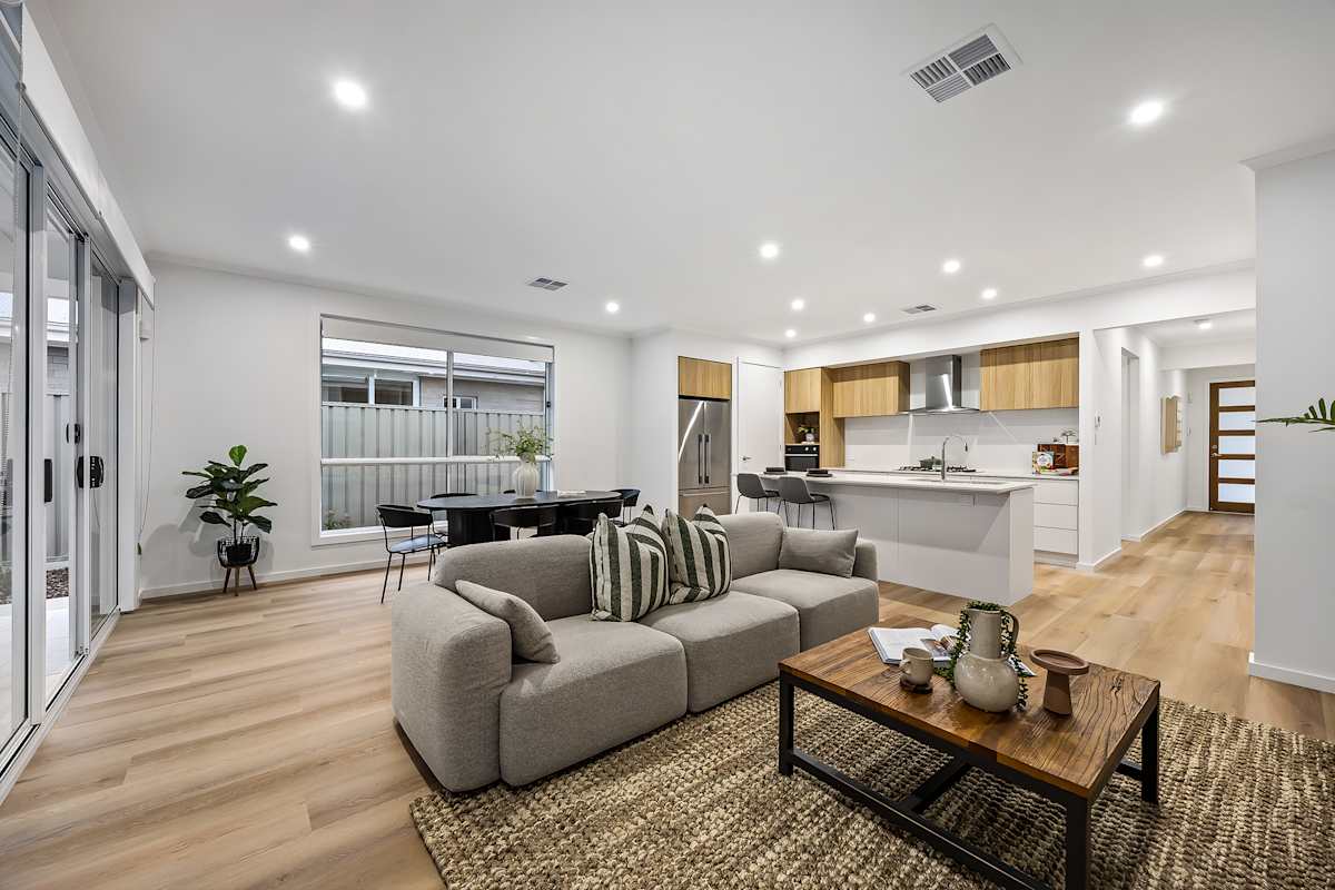 complete by weeks internal image of open plan living