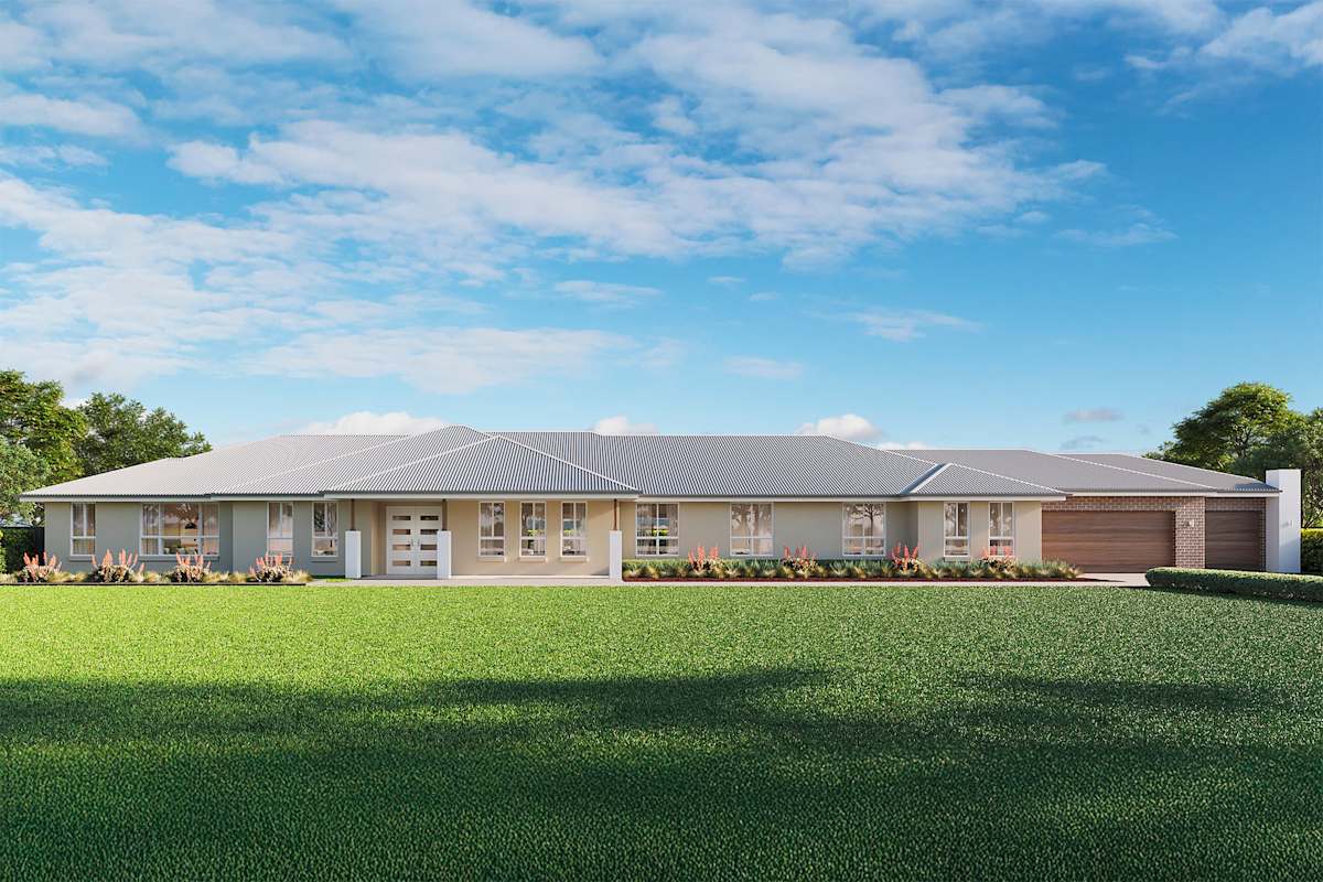 Houghton Grande house design with Classic facade