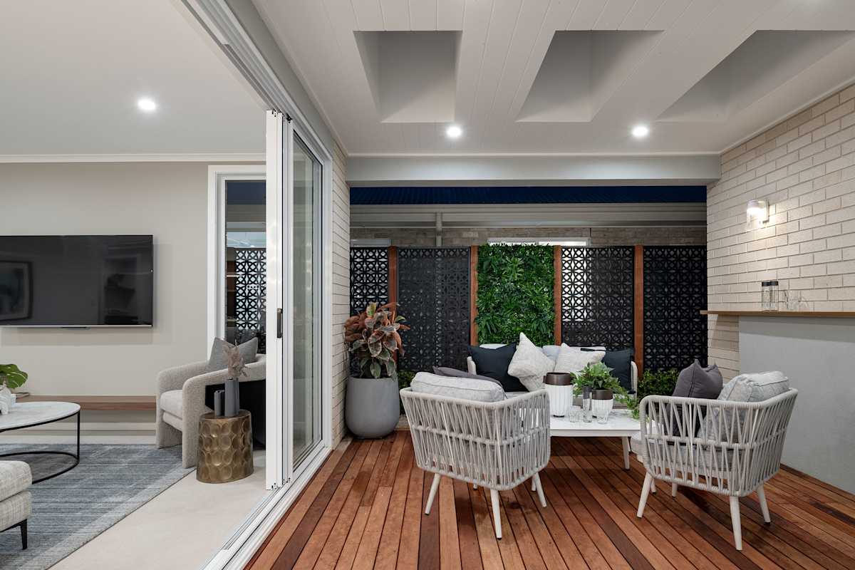 Blythe MK2 house design alfresco Contempo style