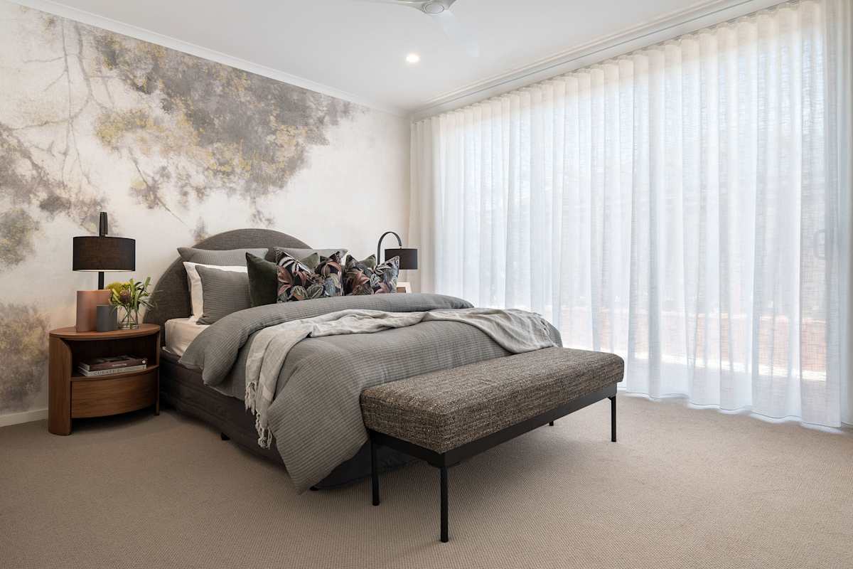 Blythe MK2 house design bedroom in Contempo style