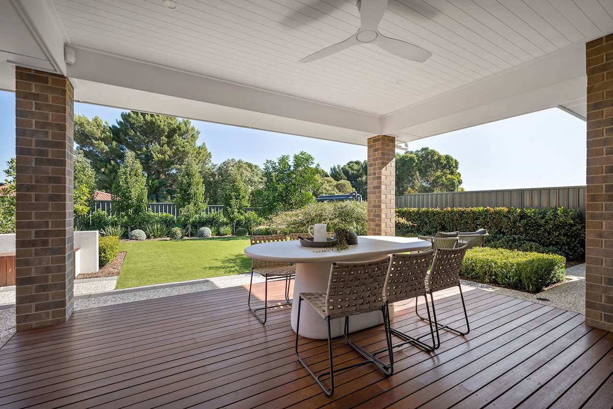 Gilberton 25 house design alfresco in Contempo style