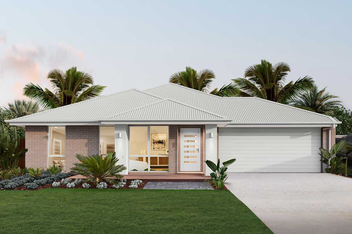 Dune Four House Design Abode Facade in Coastal Modern Style