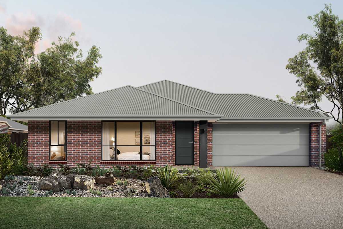 Dune Four House Design Classic Facade in Urban Industrial Style