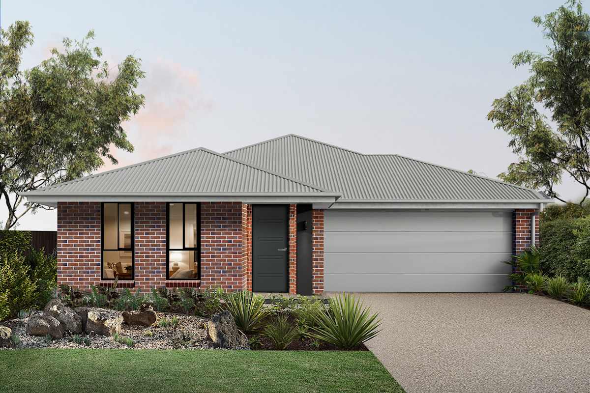 Dawn Four house design Classic Facade in Urban Industrial style