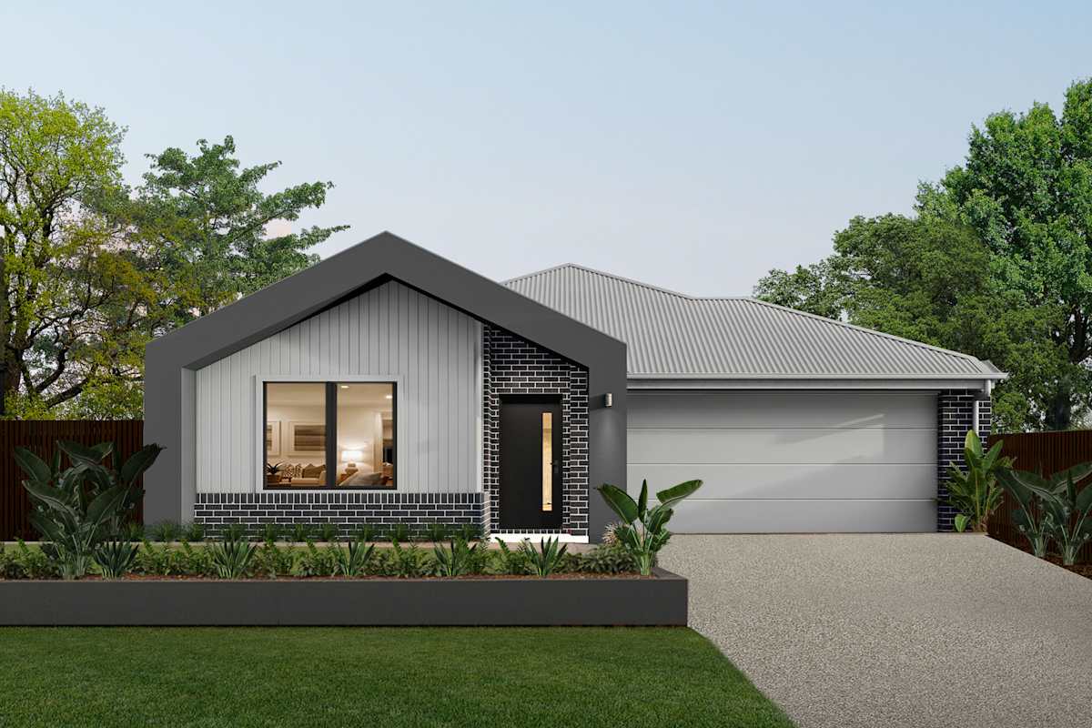 Dawn Four house design Freedom Facade in Luxe Glamour style