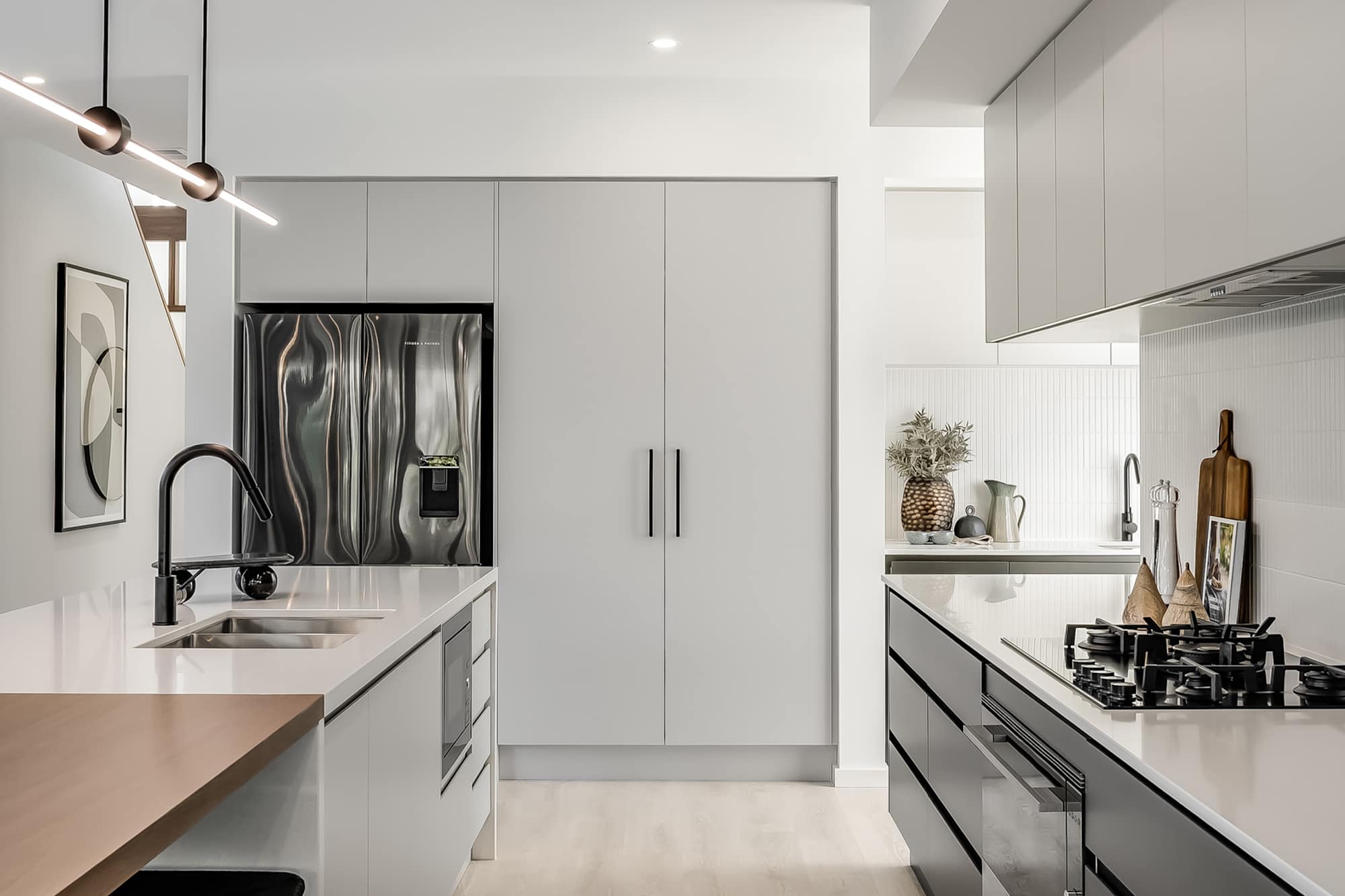 Cumberland 38 house design kitchen detail in Contempo style