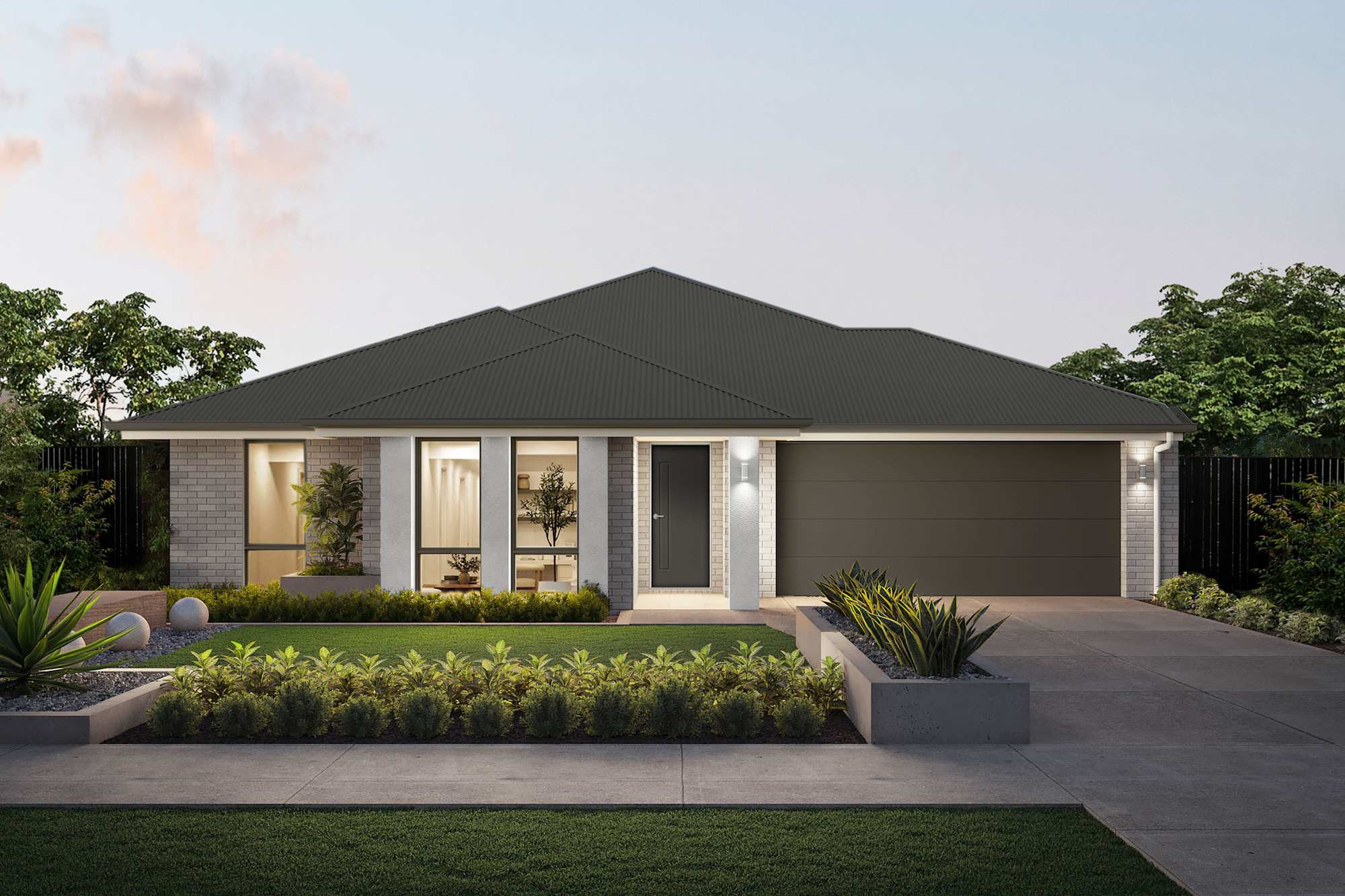 Glandore 18 house design with Vantage facade