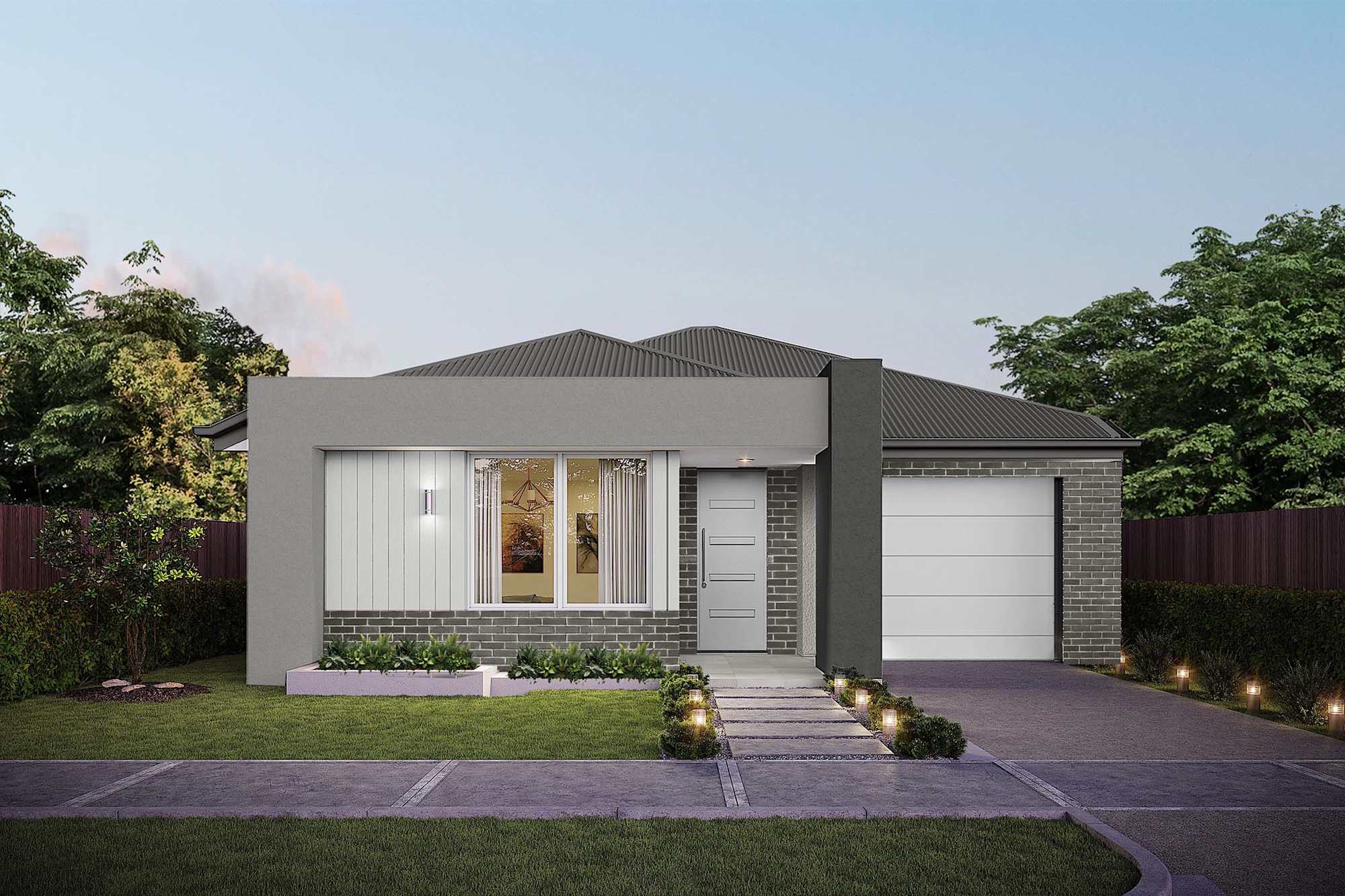 Churchill 17 house design with Contemporary façade