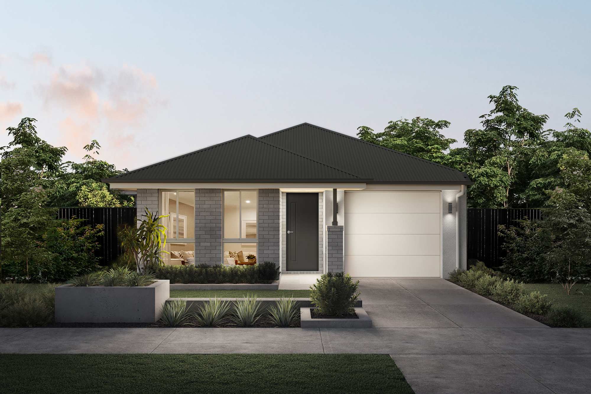 Somerton 18 house design with Classic Facade