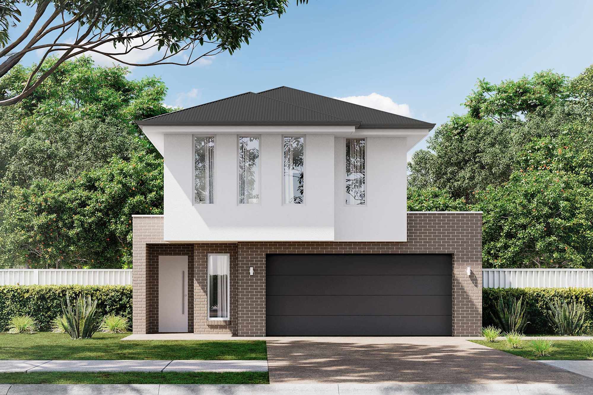 Thorngate Two House Design with Classic Facade