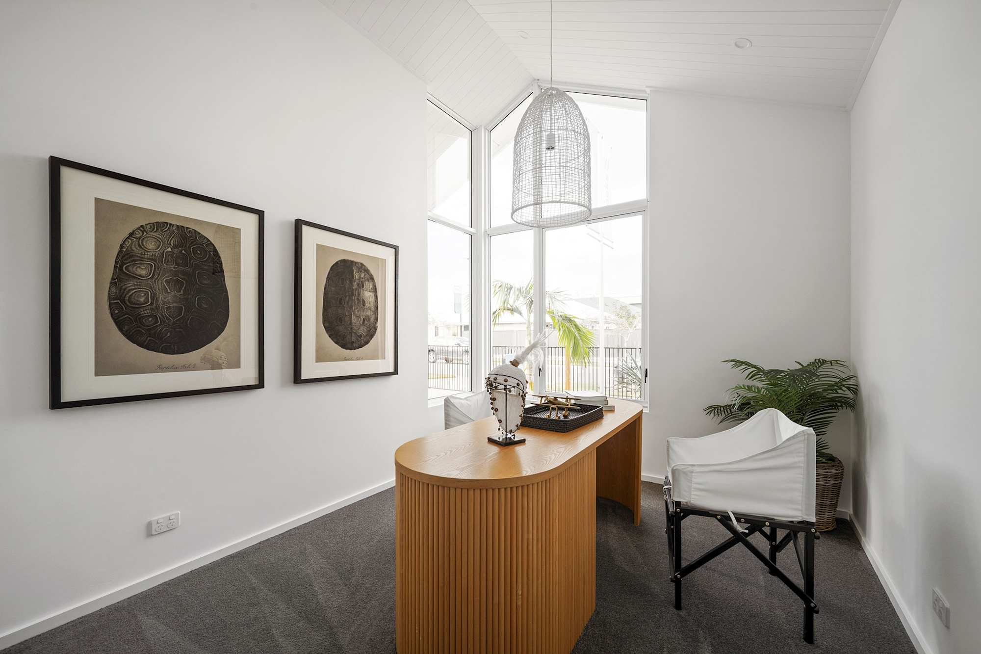 Ashford 30 house design home office in coastal style