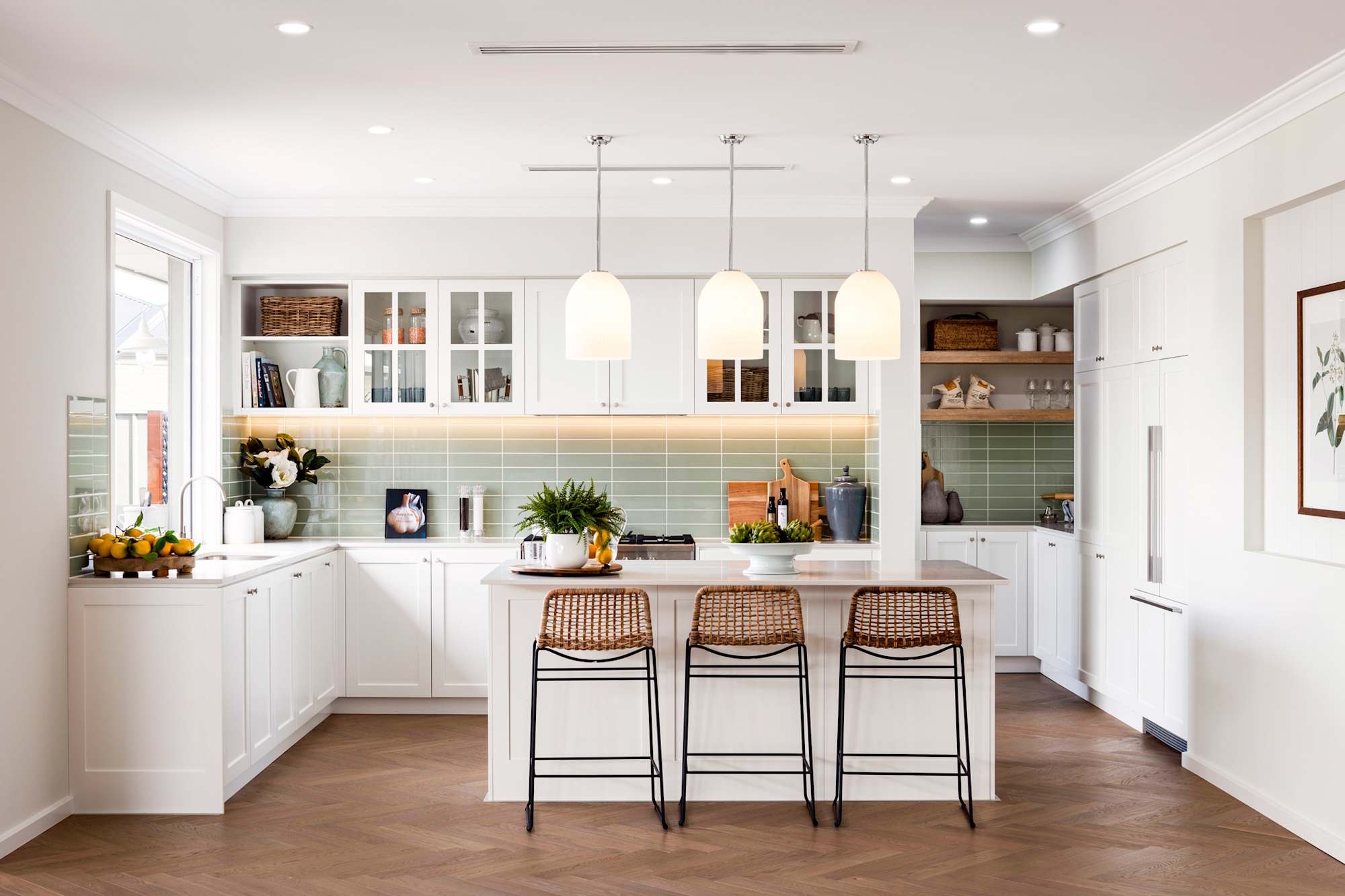 Riverglen Classic house design kitchen in classic style