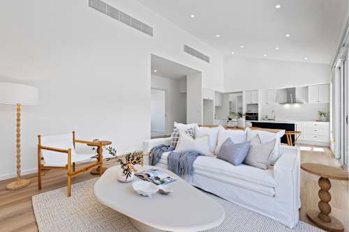 complete by weeks internal image of open plan living
