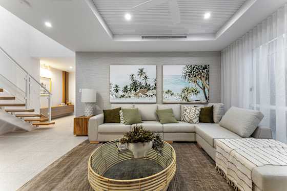 Watervale 32 house design entertainment in Coastal Style