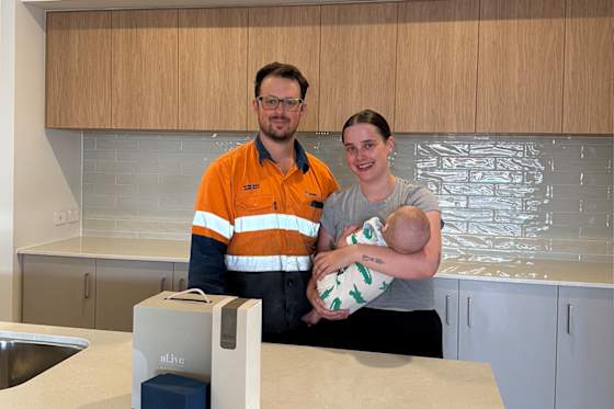 Customer build journey - Maddi and Luke