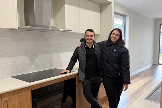Customer build journey - Siobhan and Nick
