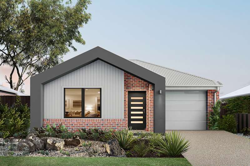 Breeze Three house design with Freedom facade in Urban Industrial style