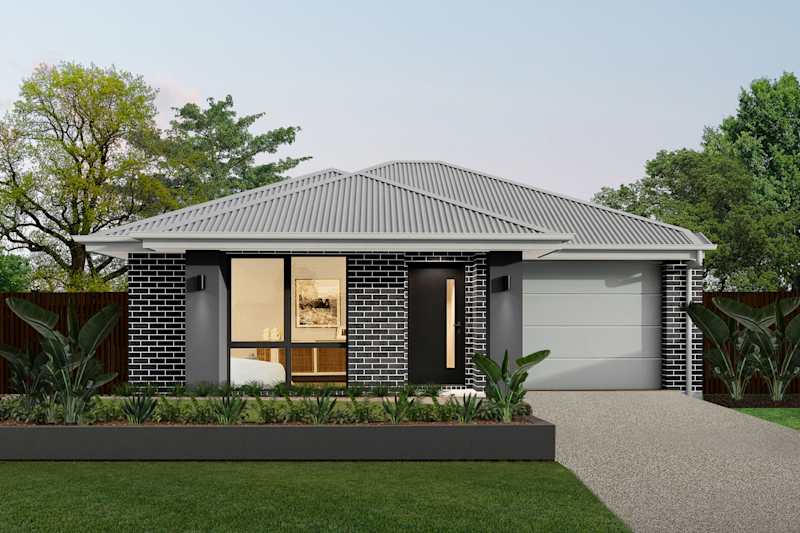 Brisk Two house design with Abode facade in Luxe Glamour style