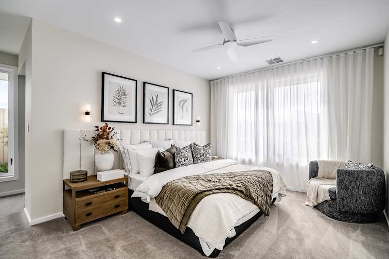 Balhannah Executive house design Main Bedroom in Contempo Style