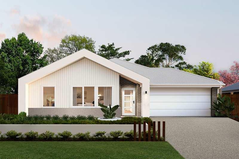 Aspire Two house design with Freedom facade in Contempo Modern style