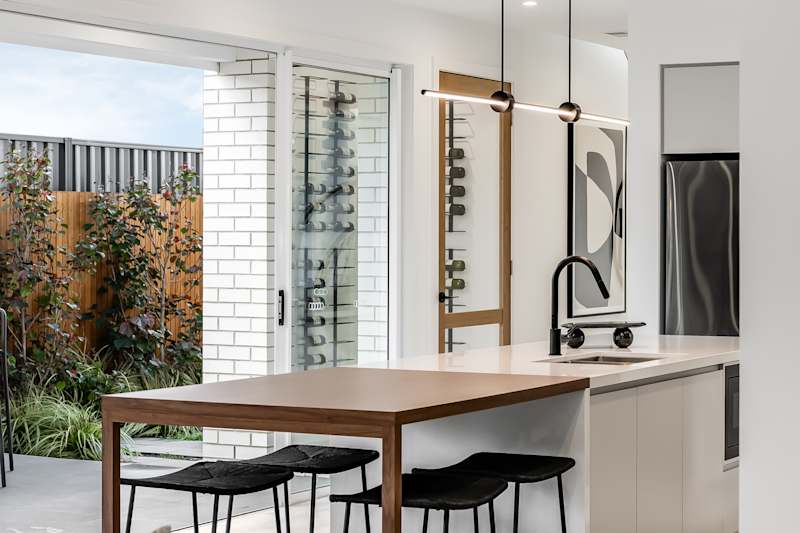Cumberland 38 house design kitchen in Contempo style