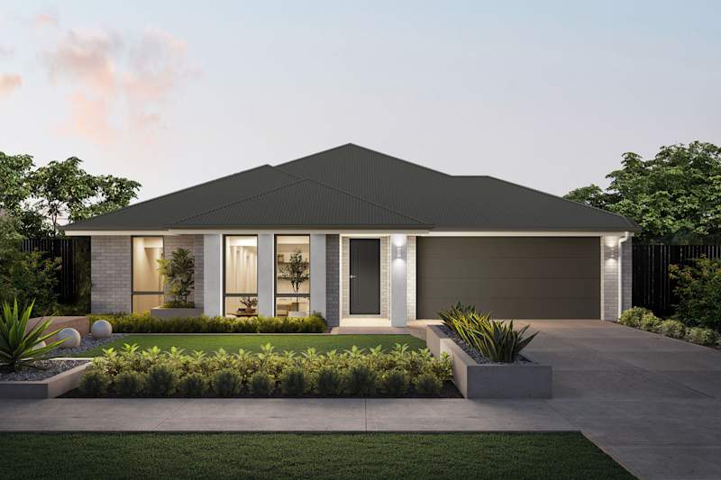 Glandore 18 house design with Vantage facade