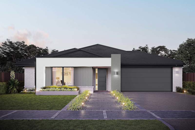 Glandore 18 house design with Contemporary facade