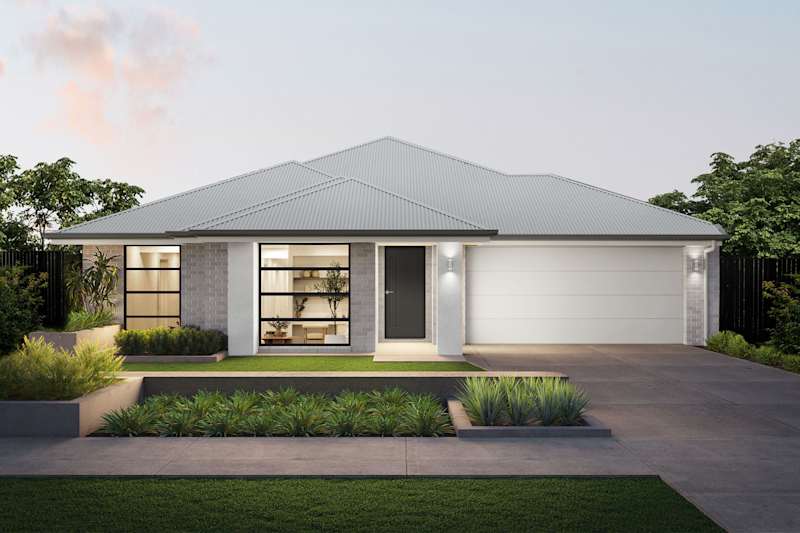 Wakefield 26 house design with Choice facade