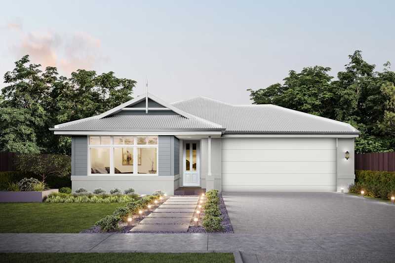 Kersbrook 22 house design with Hamptons façade