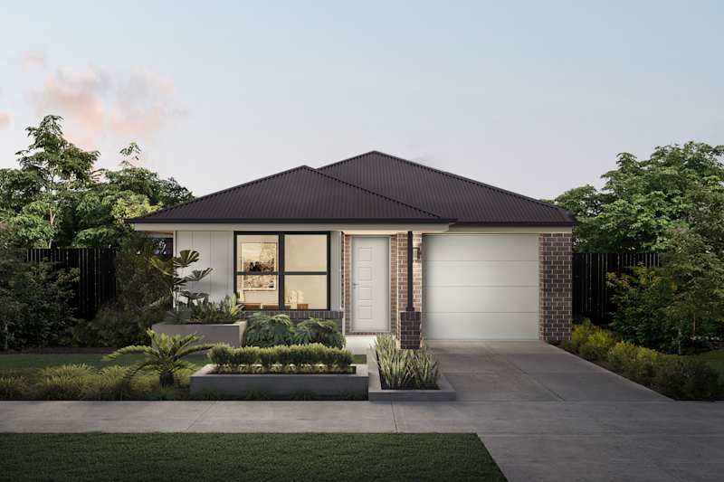 Malvern 19 house design with Country facade
