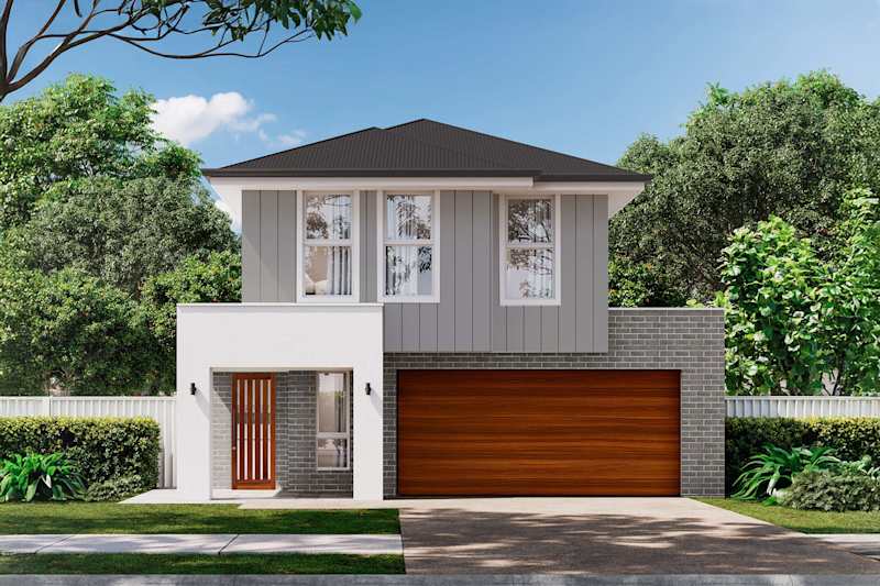Henley Three House Design with Country Facade