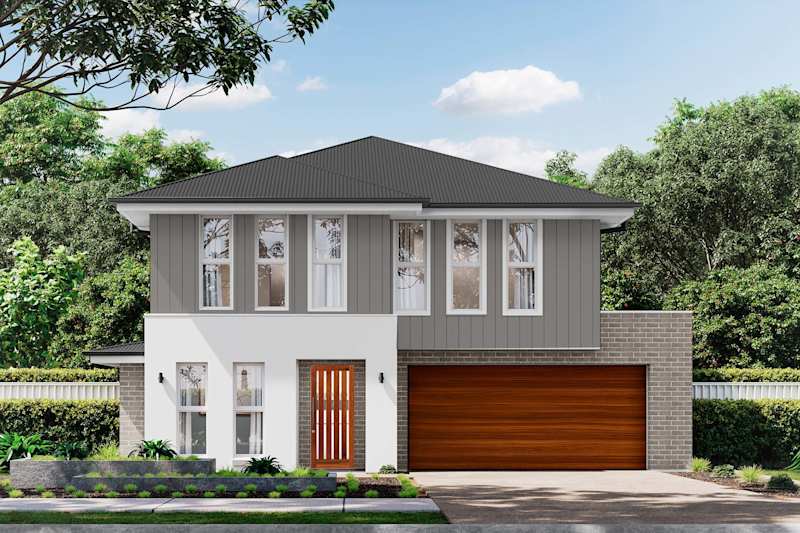 Melrose house Design with Country Facade