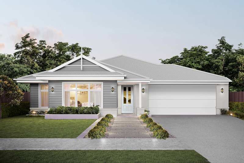 Harrogate 31 house design with Hamptons facade