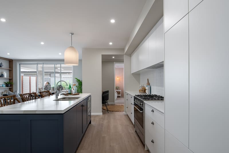 Merriton 25 house design kitchen detail in classic style