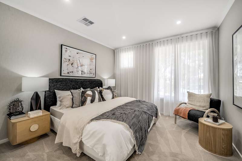 Millbrook 26 house design bedroom in Global style