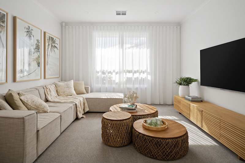 Eclipse Four house design entertainment in Coastal style