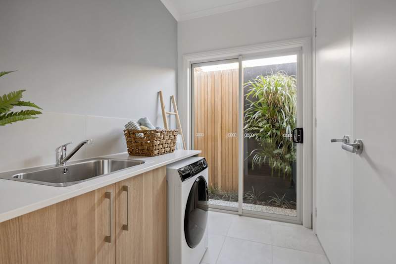 Eclipse Four house design laundry in Coastal style