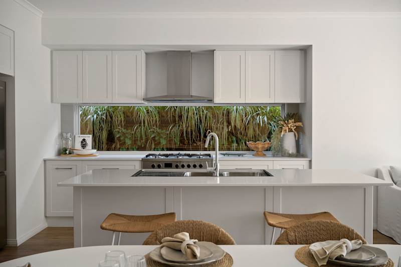 Eclipse Four house design kitchen in Coastal style