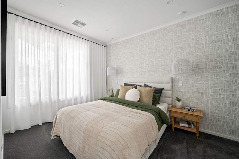 Ashford 30 house design bedroom in coastal style