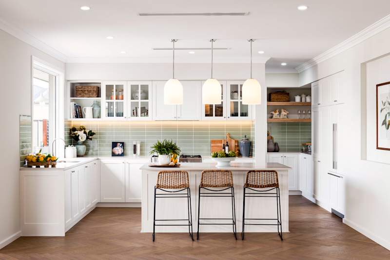 Riverglen Classic house design kitchen in classic style