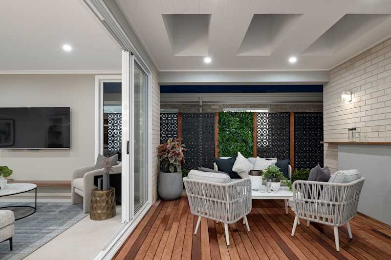 Blythe MK2 house design alfresco Contempo style