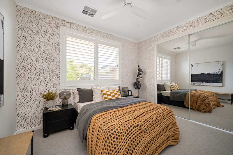 Gilberton 25 house design bedroom in Contempo style