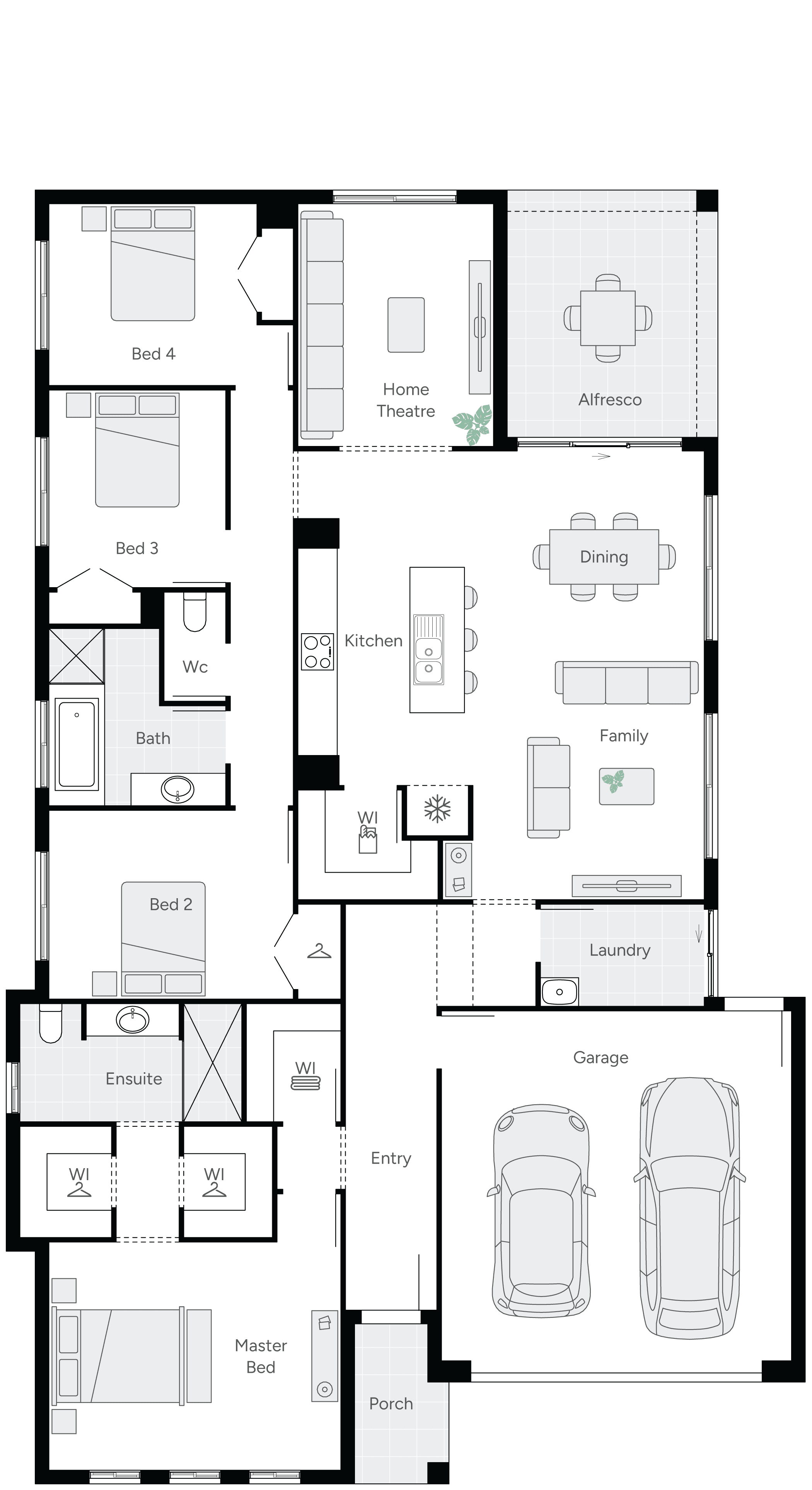 Burbridge 26 Single Storey House Floor Plan