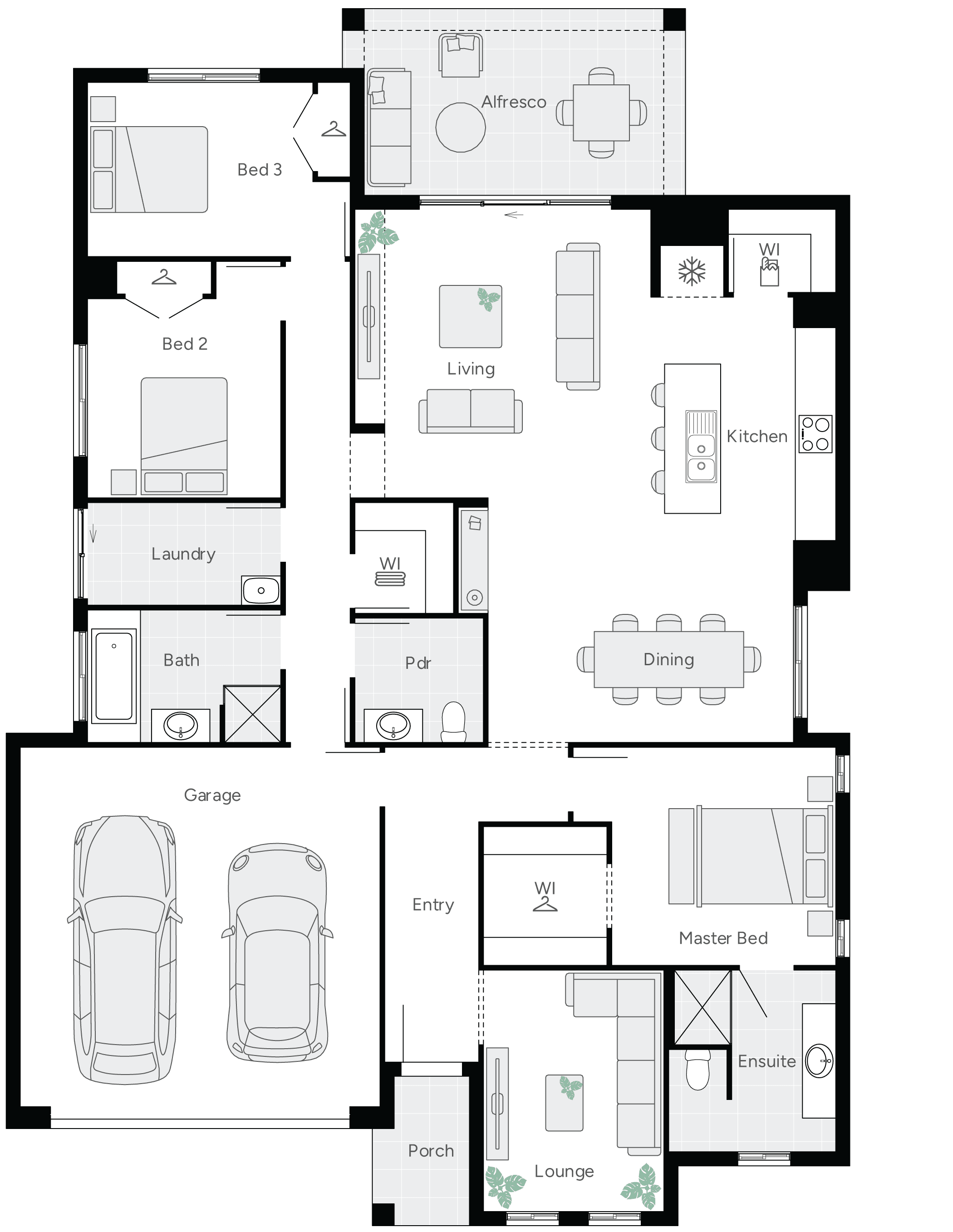 Gilberton 24 Single Storey House Floor Plan