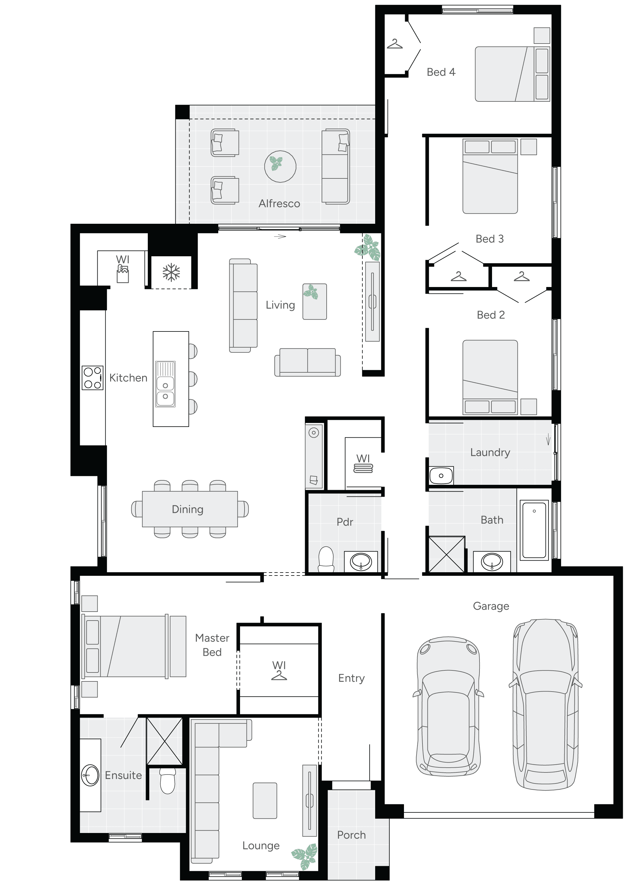 Gilberton 26 Single Storey House Floor Plan