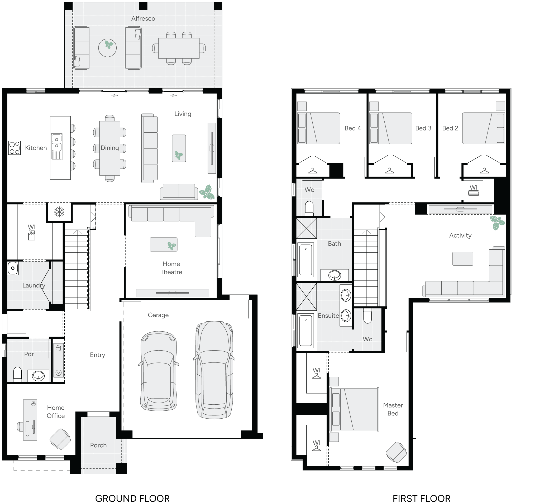 Wayville 35 double storey home design