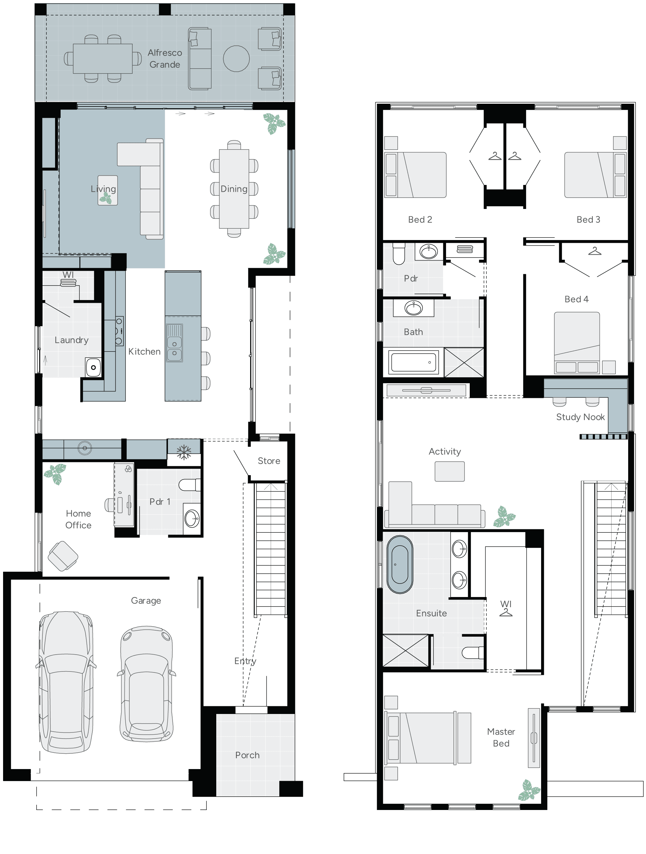 as displayed floorplan
